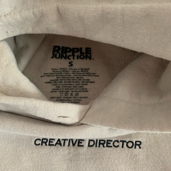 Ripple Junction Creative Director Hoodie Sweatshirt sz Small - Picture 2 of 6